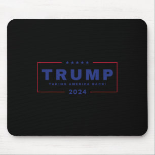 トランプがアメリカを取り戻す 2024年7月4日 米国 MAGA マウスパッド