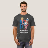 トランプがアンクルサムにいたずら Tシャツ (正面フル)