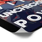 トランプがオフ ポスター (角)