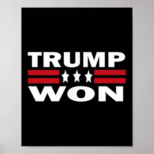 トランプがトランプ廃棄物管理のおもしろいごみTru ポスター (正面)
