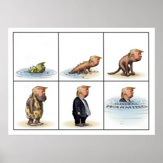 トランプがヒューストンを訪れる ポスター (正面)