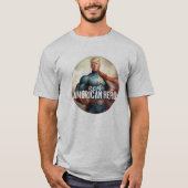 トランプがヒーロー実在だ Tシャツ (正面)