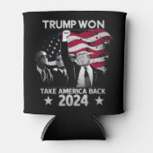 トランプが再びアメリカを取り戻す2024 缶クーラー (正面)