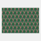 トランプが再びクリスマスを素晴らし作る ラッピングペーパーシート (正面2)