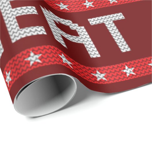 トランプが再びクリスマスを素晴らし作る ラッピングペーパー (ロールコーナー)