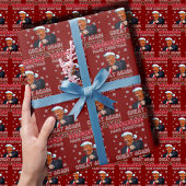 トランプが再びクリスマスを素晴らし作る ラッピングペーパー