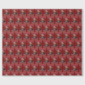 トランプが再びクリスマスを素晴らし作る ラッピングペーパー (フラット)