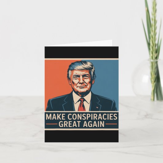 トランプが再び共謀す素晴らしる カード (正面)