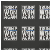 トランプが再び勝った ファブリック (見本)