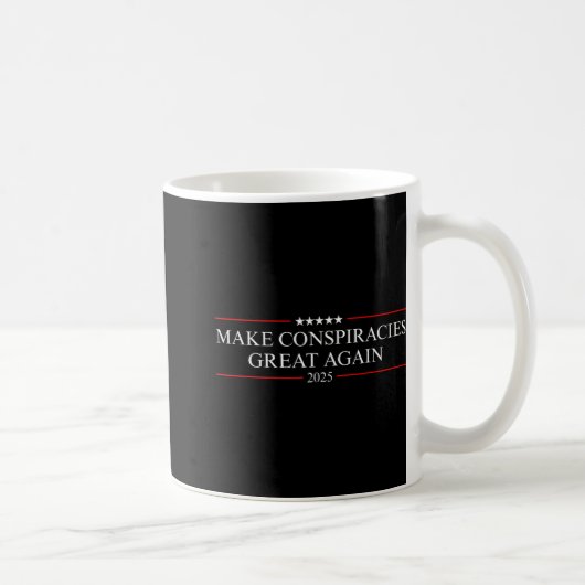 トランプが再び陰謀素晴らしを作る2 コーヒーマグカップ (右)