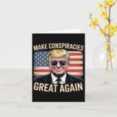 トランプが再び陰謀素晴らしを作る5 カード (黄色い花)
