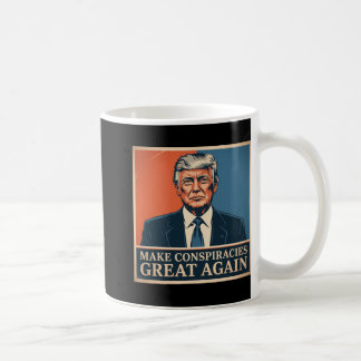 トランプが再び陰謀素晴らしを作る6 コーヒーマグカップ