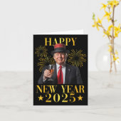 トランプが再素晴らしび新年を幸せにEv カード (黄色い花)