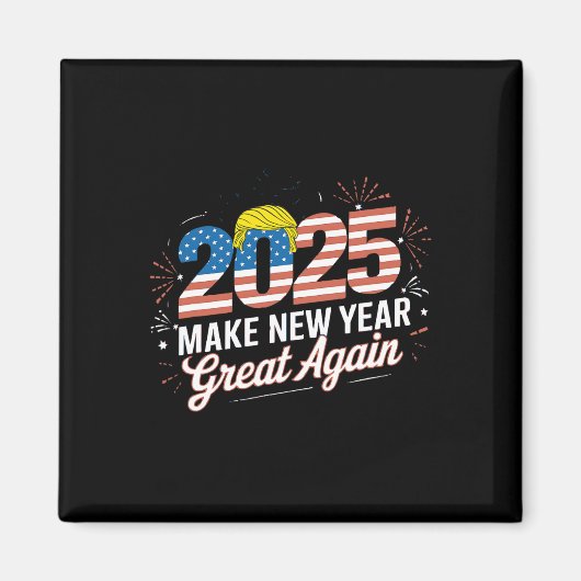 トランプが再素晴らしび新年を幸せにEv マグネット (正面)
