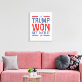 トランプが勝った キャンバスプリント (インサイチュ (リビング))