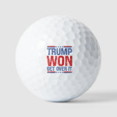 トランプが勝った ゴルフボール (正面)
