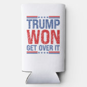 トランプが勝った スリム缶クーラー (裏面)