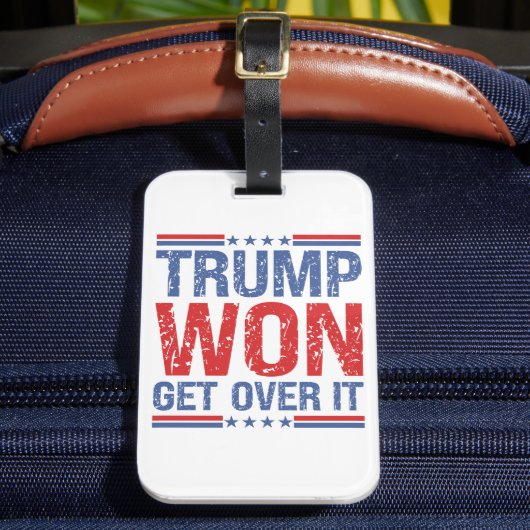 トランプが勝った ラゲッジタグ (正面インサイチュ2)