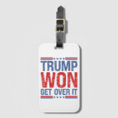 トランプが勝った ラゲッジタグ (正面縦)