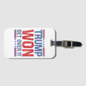 トランプが勝った ラゲッジタグ (正面横)