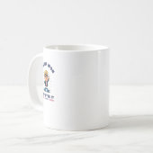 トランプが勝った – 乗り越える コーヒーマグカップ (正面左)