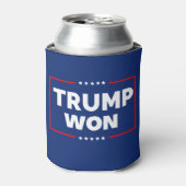 トランプが勝った 缶クーラー (缶正面)