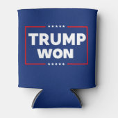 トランプが勝った 缶クーラー (正面)