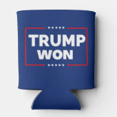 トランプが勝った 缶クーラー (裏面)