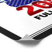 トランプが勝つ！アンチおもしろいクリントンのポスター特大 ポスター (角)