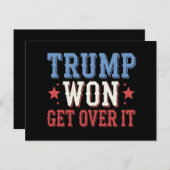 トランプが勝利2024を乗り越える ポストカード (正面/裏面)