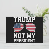 トランプが大統領じゃない トランプ反対 招待状 (スタンド正面)