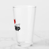 トランプが好き タンブラーグラス (左)