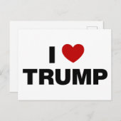 トランプが好き ポストカード (正面/裏面)