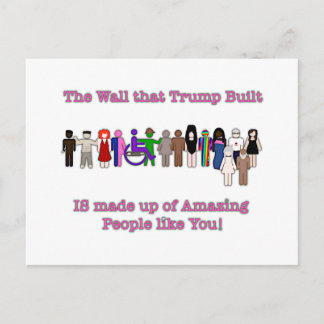 トランプが建てた壁 ポストカード