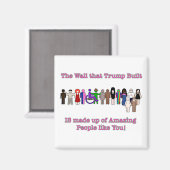 トランプが建てた壁 マグネット (正面/裏面)