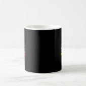 トランプが心電図フラットラインになってくれればそれでいい コーヒーマグカップ (中央)