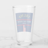 トランプが湿地タンブラーを排水する タンブラーグラス (裏面)