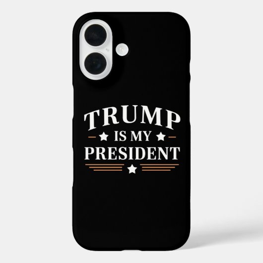 トランプが私の大統領 第47代アメリカ大統領 ヴィンテージ Case-Mate iPhoneケース (裏面)
