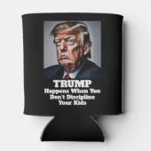 トランプが起こす騒動 缶クーラー (裏面)