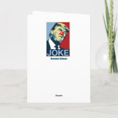 トランプが起訴された サンキューカード (裏面)