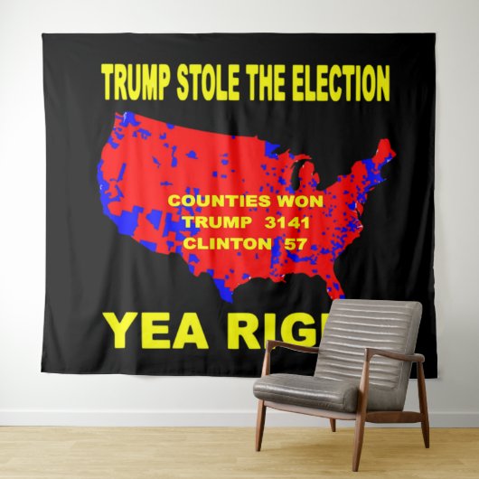 トランプが選挙に不正をした タペストリー (インサイチュ(横))