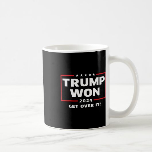 トランプが2024年に勝利 コーヒーマグカップ (右)