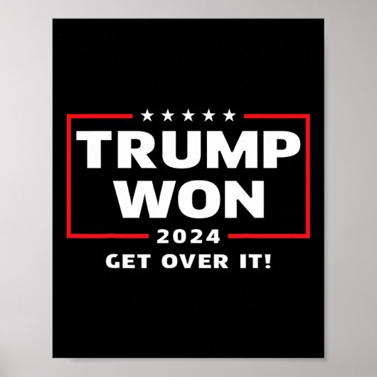 トランプが2024年に勝利 ポスター (正面)