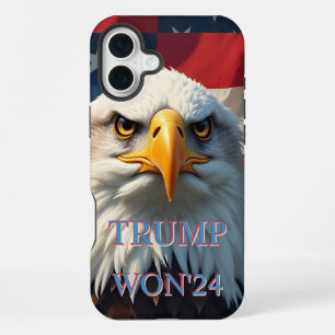 トランプが2024年に勝利 iPhone 16 PLUSケース
