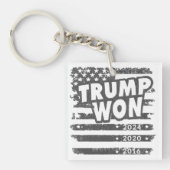 トランプが2024年ウォン キーホルダー (正面)