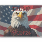 トランプが2024年ウォン シール (正面)