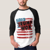 トランプが2024年ウォン Tシャツ (正面)