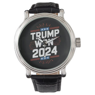 トランプが2024年大統領に当選 ホワイトハウス47代目 腕時計