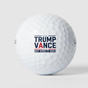トランプが2024年選挙で勝利 トランプ大統領 ヴァンス ゴルフボール