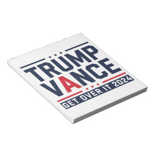 トランプが2024年選挙で勝利 トランプ大統領 ヴァンス ノートパッド